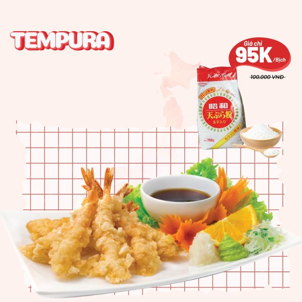 Bột chiên giòn của Nhật - Tempura 700g - Hình ảnh 5