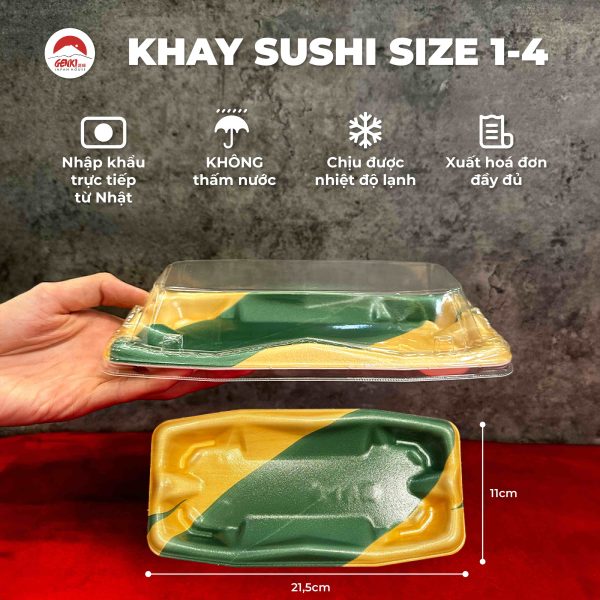 Khay sushi take away